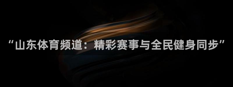 nba雨燕直播在线观看高清：“山东体育频道：精彩赛事与全民健身同步”