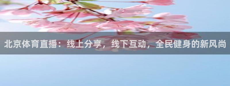 雨燕直播体育无插件免费直播：北京体育直播：线上分享，线下互动，全民健身的新风尚